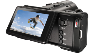Illustration for article titled Is JVC's Crazy Looking New Camera the Mythical Hybrid Video/Still Camera?